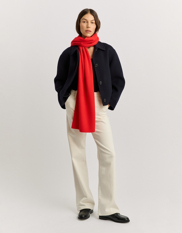 Toorallie - Fine Rib Scarf