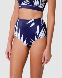 UNE PIECE - Never Say Never High-Waisted Bikini Bottom