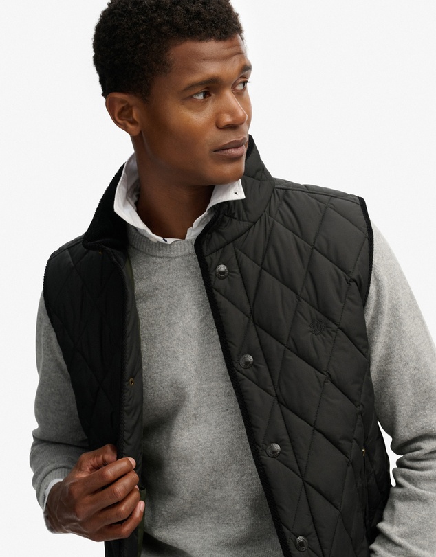 Superdry - Quilted Estate Slim Fit Gilet