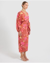 Pasduchas - Ruby Wrap Midi Dress