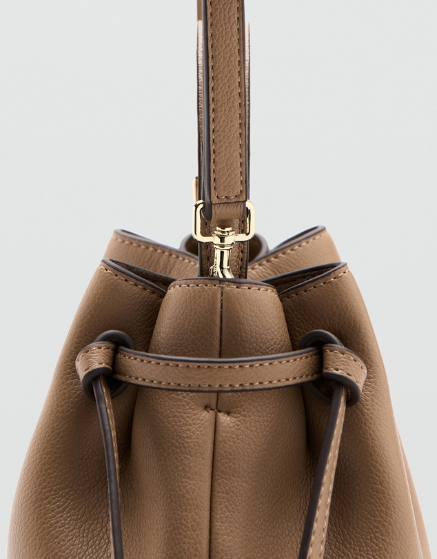 M.N.G - Faux-leather Bucket Handbag