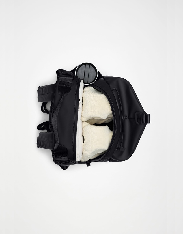 RAINS - Clip Front Backpack Black