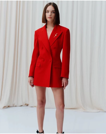 Marella - ICONIC EXCLUSIVE - Emily Ratajkowski - Waisted Blazer