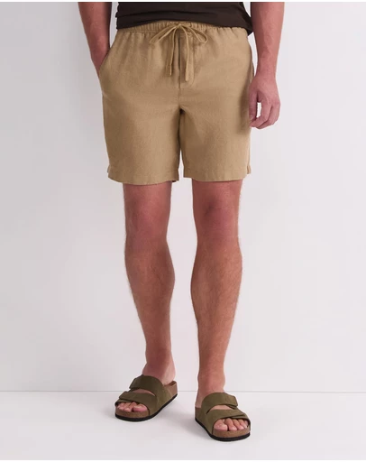 Sportscraft - Caffery Yarn Dyed Linen Short