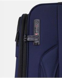Pierre Cardin - Pierre Cardin 79cm Soft Water-Repellent Large Suitcase Spinner