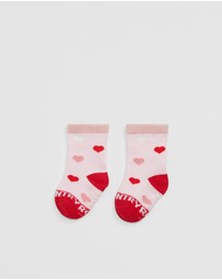 Country Road - Heart Sock