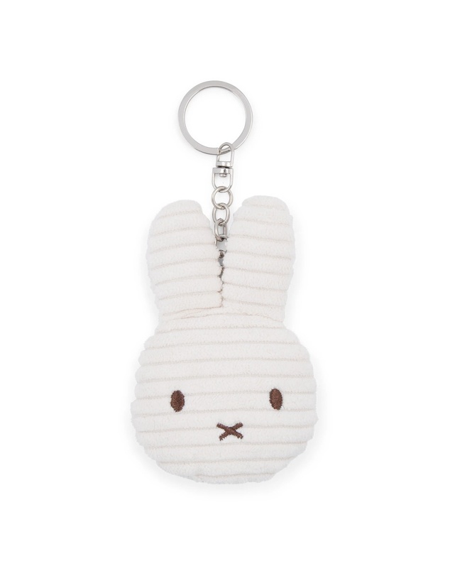 Miffy - Miffy Flat Keychain Corduroy Offwhite 10cm