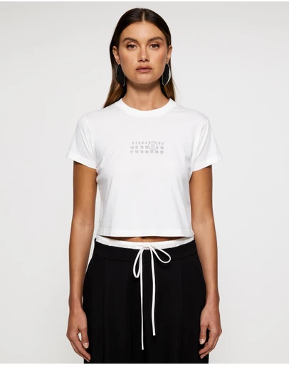 MM6 Maison Margiela - Cropped T-Shirt