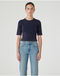 Nobody Denim - Panelled Rib T-Shirt