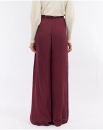 Amelius - Devon Silk Palazzo Pants