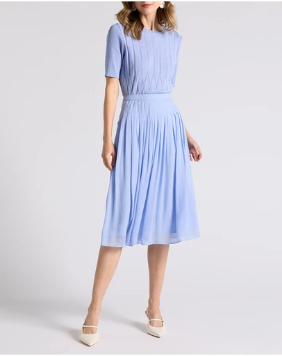David Lawrence - Tarnie Pleat Skirt
