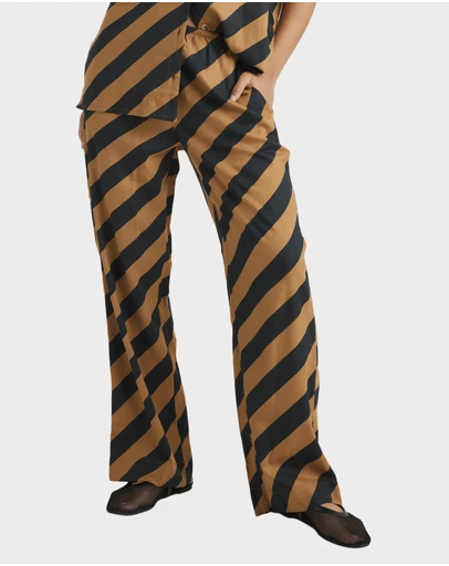 RVCA - Womens Milspec Stripe Holiday Pants