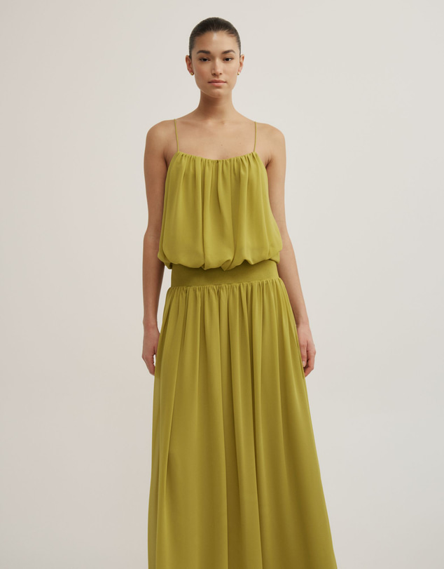 Witchery - Blouson Drape Maxi Dress