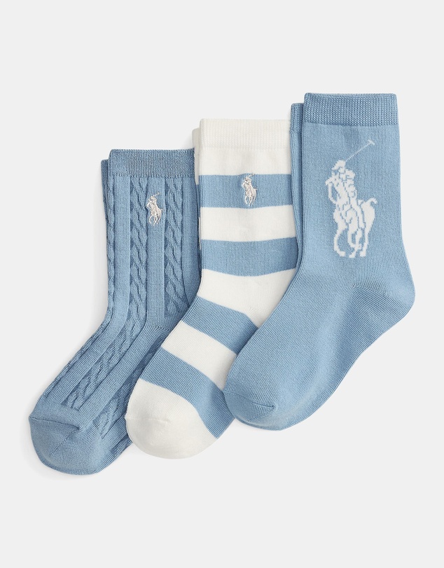Polo Ralph Lauren - Candyshop Socks 3-Pack - Kids