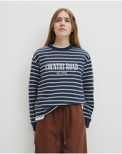 Navy Stripe