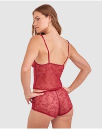 Bras N Things - Night Games Fainthearted Cami - Berry
