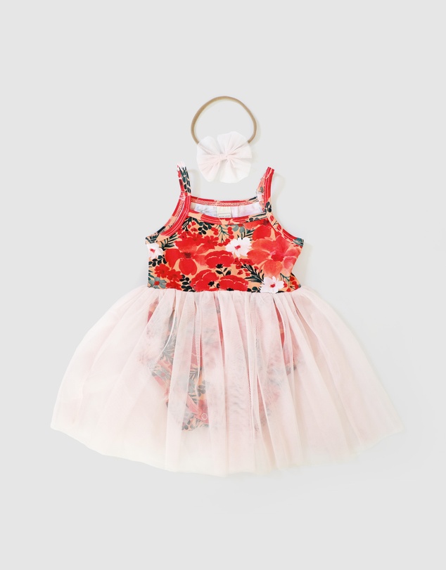 WITH LOVE FOR KIDS - Tutu Onesie & Headband Set - Babies