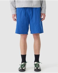 Bassike - Oxford Nylon Pull on Shorts