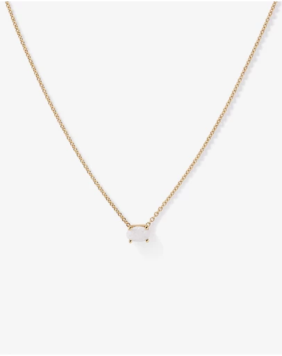 Michael Hill - Australian Opal East-West Necklace in 10kt Yellow Gold