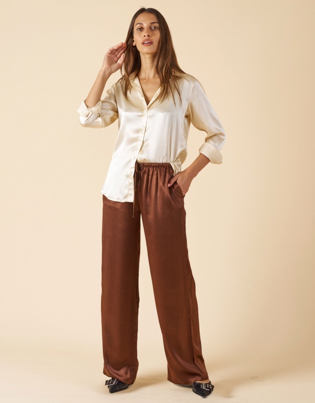 CAMIXA - Lulu Silk Pants