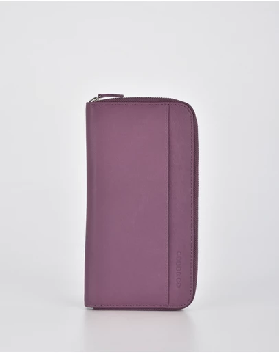Cobb & Co - Dayna Leather Passport/Document RFID Wallet