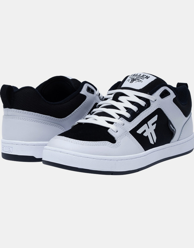 Fallen Footwear - Revolver Shoes White