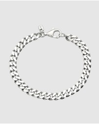 Kuzzoi - ICONIC EXCLUSIVE - Bracelet Male Curb Chain 925 Sterling Silver