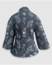 Banabae - Quilted House Coat - Luminescent Floral