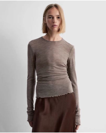 & Other Stories - LS Wool Top