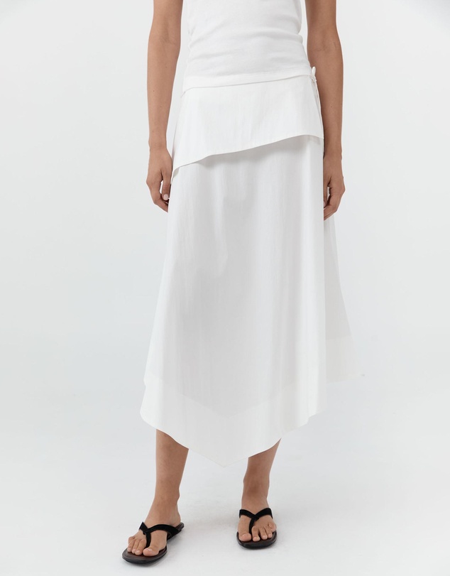 St. Agni - Detachable Belt Asymm Skirt