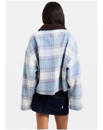 Subtitled - Nevada Plaid Oversized Jacket