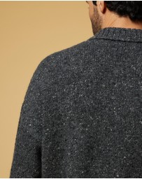 AERE - Wool Blend Knitted Polo