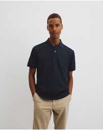 Country Road - Short Sleeve Australian Cotton Textured Polo