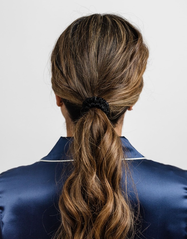SILK MAGNOLIA - Pure Silk Scrunchie