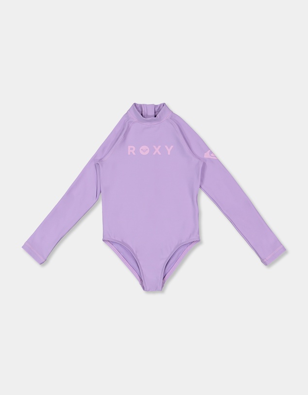 Roxy - Girls 2 to 7 Heater Long Sleeve One Piece Swimsuit