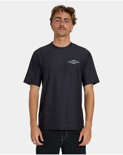 Billabong - Mens Diamond Shoreline Loose Fit Short Sleeve Rashguard