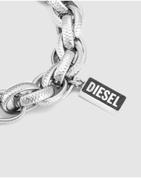 Diesel - Steel Silver Tone Bracelet