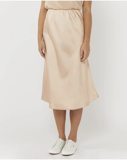 Everly Collective - Find Your Again Slip Skirt