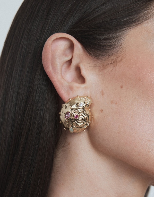MIMCO - Nautilus Statement Stud Earrings
