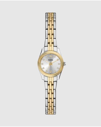 Fossil - Scarlette Two Tone Analogue Watch