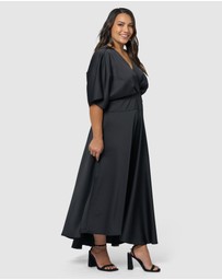 Pink Dusk by Curve Project - My Boo Midi Dress