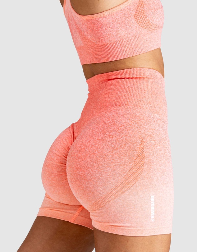 Doyoueven - Ombre Scrunch Seamless Shorts