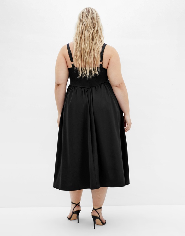 City Chic - Midi Corset Dress
