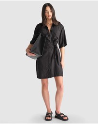 Decjuba - D-Luxe Linen Blend Short Dress