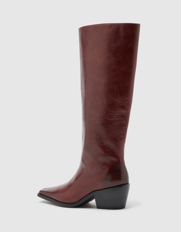 Nakedvice - The Eli Burgundy Boot