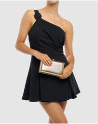 Olga Berg - Lucy Metallic Clutch
