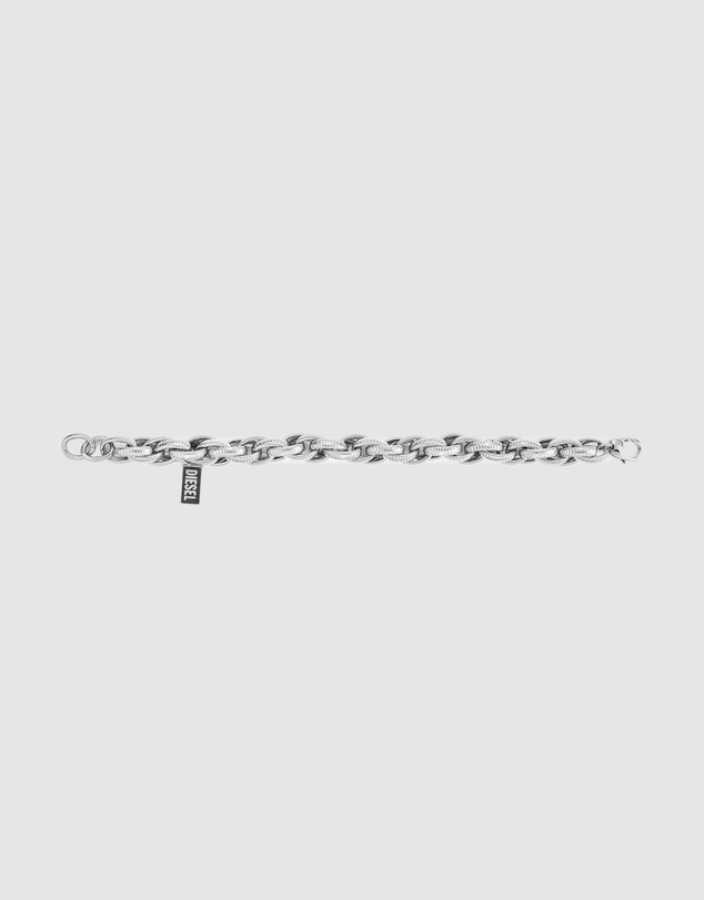 Diesel - Steel Silver Tone Bracelet