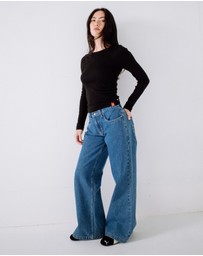 Rusty - Wendy Wide Low Rise Jean