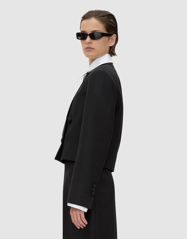 CAMILLA AND MARC - Caius Collarless Cropped Blazer