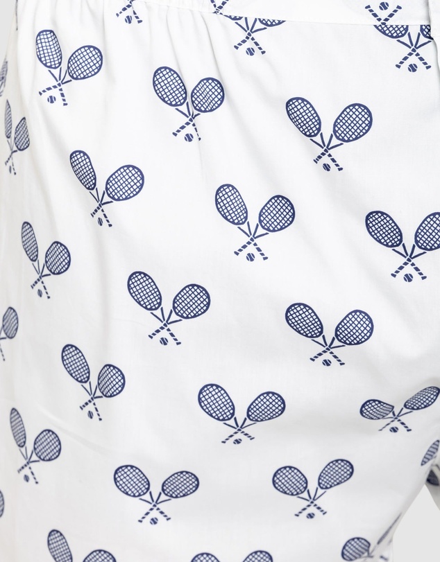 Sant And Abel - Men's Tennis Navy Boxer Shorts